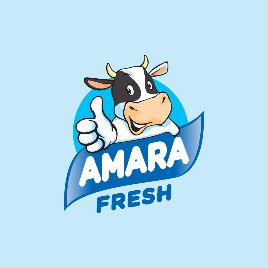 Brand identity design for Amara Fresh