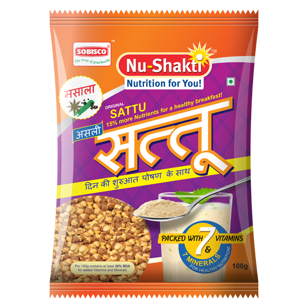 Packaging design for Sattu