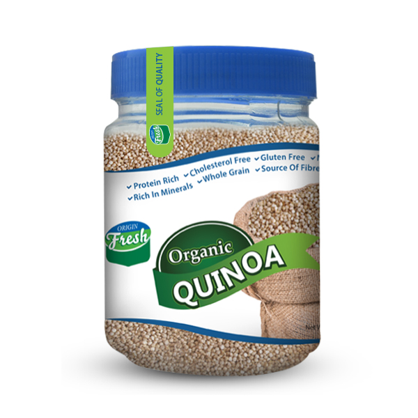 Branding and packaging design for Quinoa